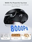 Roborock Q7 L5 Robot sous vide et Mop Combo, 8,000Pa Aspiration, mise à jour depuis Q5 Pro, Système antiangle double, LiDAR Navigation, cartographie multiniveaux, auto-chargeuse robotisée à vide, noir