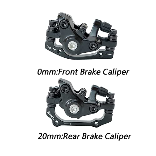 1 Pair Bike Mechanical Disc Brake,Universal Front And Rear Mechanical Disc Brake Calipers For Mountain Bikes,Folding Bikes,Road Bikes #TOP2