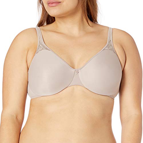 BaliWomen's Minimizer Bra, Passion for Comfort Full-Coverage Underwire Bra, Seamless Cups