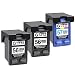 Produktbild YWSS Wiederaufbereitete Tintenpatrone für HP 56XL HP 57XL HP 56 57-Tintenpatrone mit hoher(2schwarz+1dreifarbig)C6656A/C6657A Kompatibel mit HP PhotoSmart7260/7350/7450/7660/7760/7762/7960/C4180/C4280