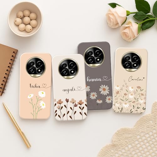 Image of COLORflow Back Cover Compatible with Realme 13 Pro 5G / 13 Pro Plus 5G | Floral Family Customized Back Cover Compatible with Realme 13 Pro 5G / 13 Pro Plus 5G