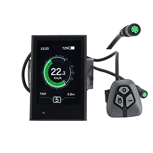 Ebike Écran LCD pour vélo électrique 500C P850C 860C 750C-ble Bafang DPC18 Moteur Moyen BBS01 BBS02 BBSHD