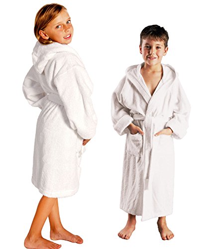houselinen Accappatoio per Bambini - Morbido Puro...