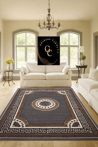 Image of GULDASTA CARPET; Carpets for Living Room 4x5 feet [121X150Cm] Super Softness Floral Multi Design Medium Thickness bcf New Carpet for Room