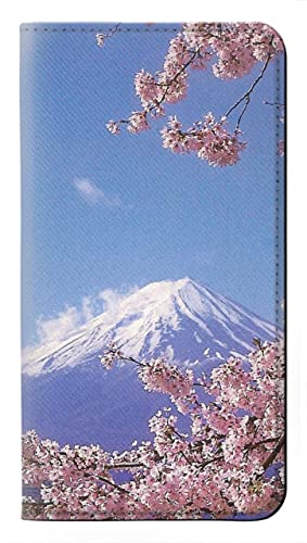 Étui Samsung S26 Ultra housse cuir à motif Mount Cherry Blossom