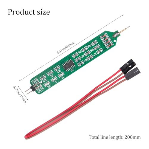 Image of 1Pcs Logic Tester Pen 5V 3.3V Level Tester Logic Pulser Analyzer Detecting Probe Digital Circuit Debugger Convenient and Fast Learning Board Tool