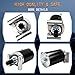 3209801 12V 9T,Heavy Duty Gear Starter 7000 Series Replacement New for 3209803 3209804 3209808, 20-27HP Courage KT715 KT725 KT730 KT735 SV710 SV715 SV720 SV725 SV730 SV735 SV740 SV810