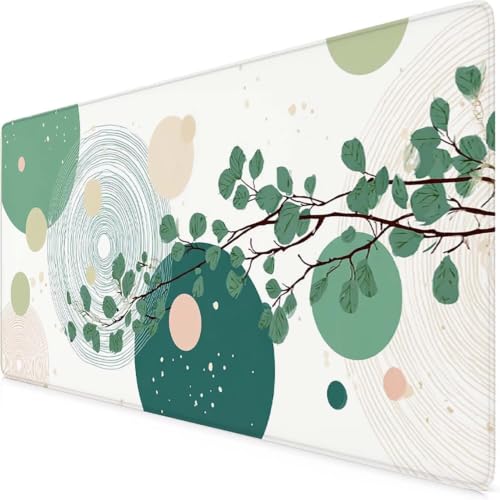 Tapis de souris rural XXL vert 1200x600mm pour éliminer les glissements du clavier