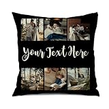 Fácil de limpiar: esta funda de almohada fotográfica personalizada es lavable a máquina para un mantenimiento sin complicaciones. Es fácil de limpiar y no tendrás que preocuparte de que pierda su forma después del lavado. Disfruta de un uso duradero y colores vibrantes