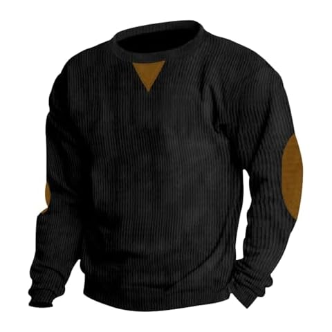Men's Adult Long Sleeve Pocket Tee Modern Fit Big and Tall T Shirts Cover