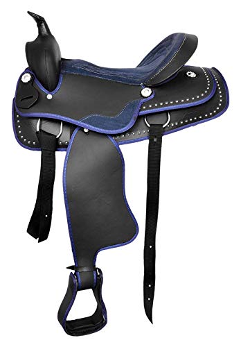Selle de cheval Western Cordura synthétique Pleasure Trail