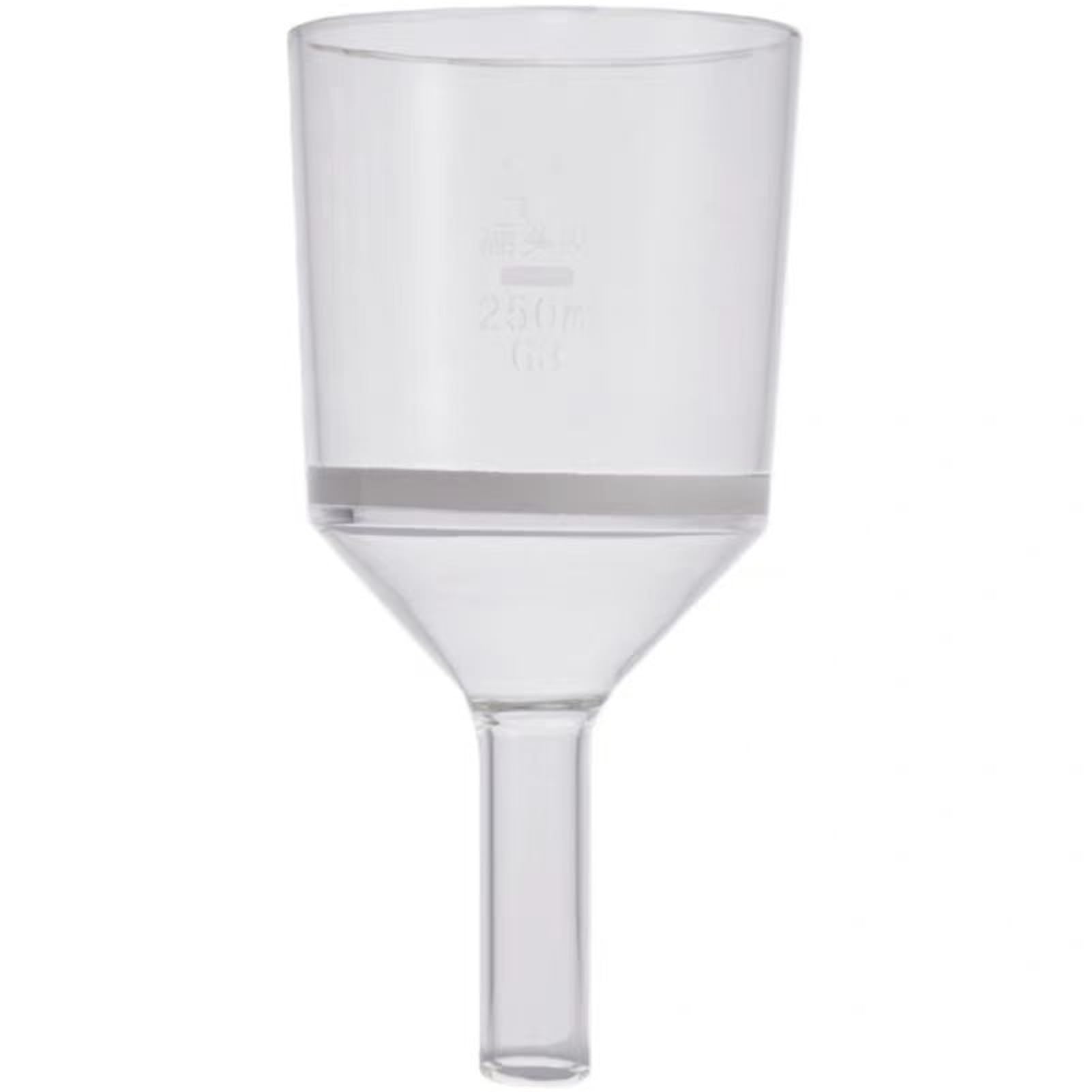 Embudo Buchner de Laboratorio G3 de 35ml a 1000ml, Filtro Grueso, Embudo sinterizado con núcleo de for cristalería de Laboratorio (G1/G2/G4/G5 reemplazable), 1 Unidad(500ml) | 500ml