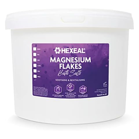 Hexeal Magnesium Flakes for Bathing and Recovery Cover