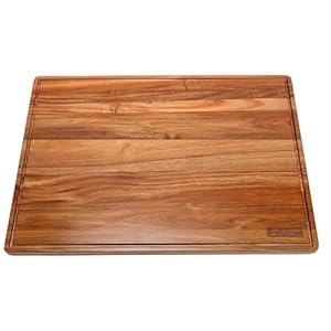 Premium Acacia Wood XL Cutting Board 1in thick – 27.5in x 19.5 in/Noodle Board/Charcuterie Brd