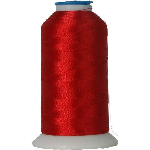 Image of ThreadArt Polyester Machine Embroidery Thread, 1000M 40wt, Rusty Red 637