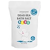 Aromasong Dead Sea Salt for Kids Bath Soak, 4 Lbs. Fine...