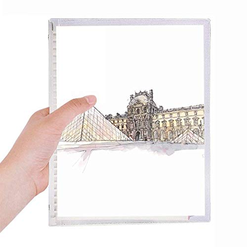 Carnet de notes en spirale rechargeable Museum Paris A5 en papier premium