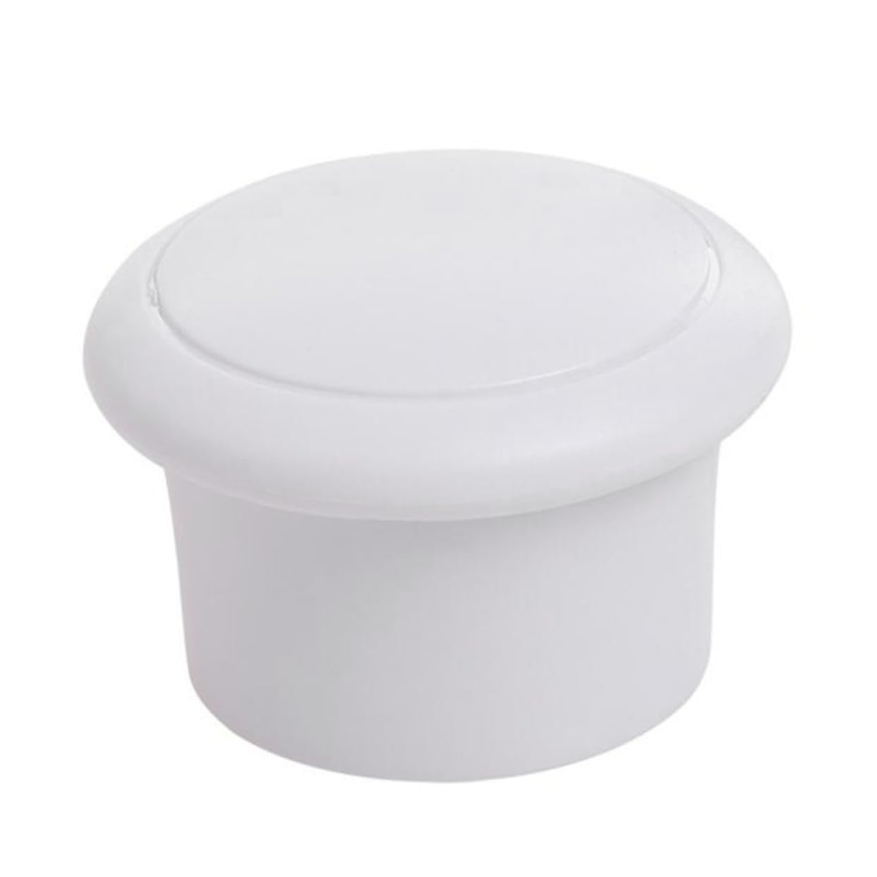 ibasenice 2 Pz Serrature Per Armadietti a Prova Di Bambino Chiusura Dell'armadio a Pulsante Serrature Dell'armadio Blocco Bambini Lazy Susan Armadio Di Sicurezza Bianca Credenza