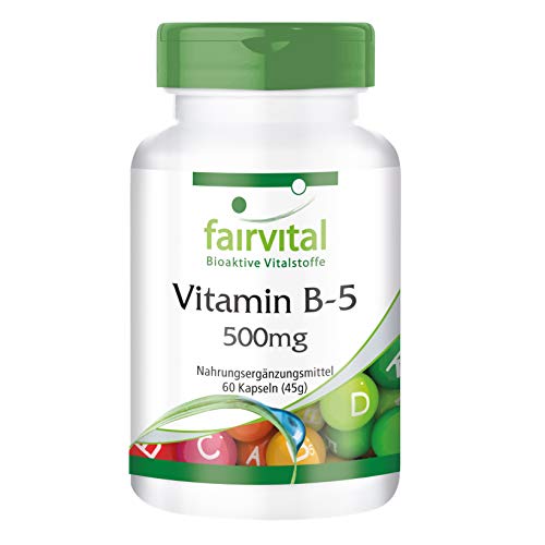 Las Cuatro Mejores VITAMINAS B5 de 2020 Vitamina