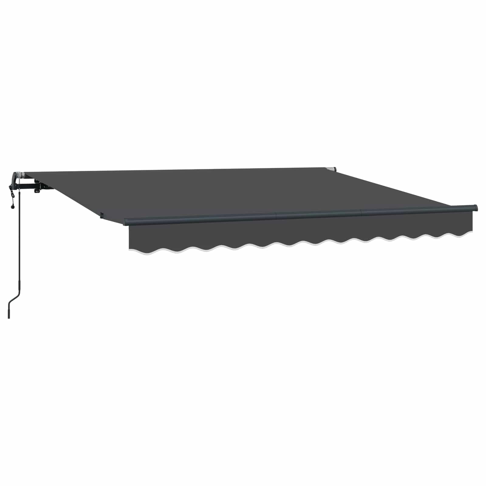 Auvent rétractable 250 x 200 cm store banne terrasse jardin bras articulé