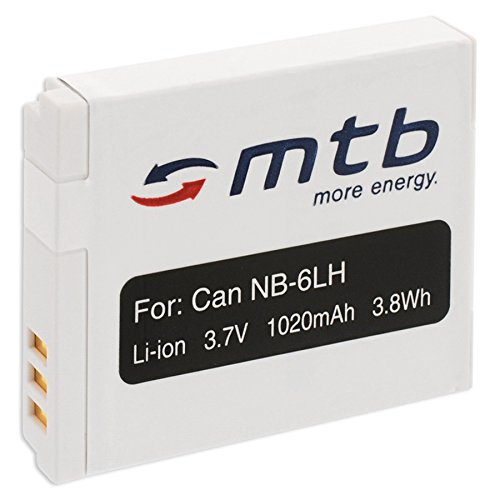 Batteria NB-6L per Canon PowerShot SX240 HS, SX260 HS, SX270 HS, SX280 HS, SX500 IS