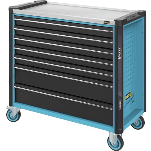Hazet | Werkzeugwagen ASSISTENT 179NXL / NXXL | Breite x Tiefe x Höhe 1133 x 518 x 1020 mm | 7 Schubladen