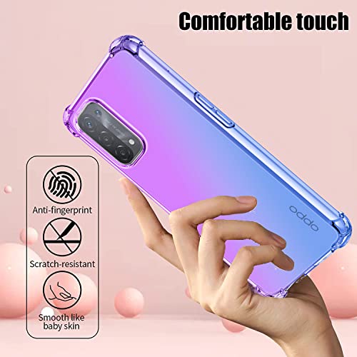 PEIYE Cover Super Colorata per Oppo A74 5G / Oppo