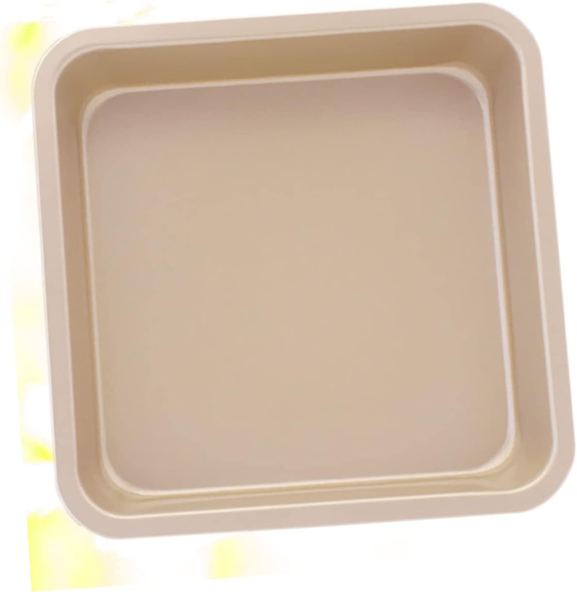TIDTALEO Square Cake Mold Pan 1 Inch Carbon Steel Non Stick Oven Bakeware