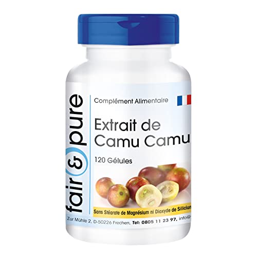 Fair & Pure® - extrait de Camu Camu - 50% de vitamine C naturelle - 120 gélules