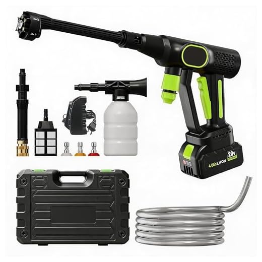 20V Cordless Pressure Washer for Cleaning