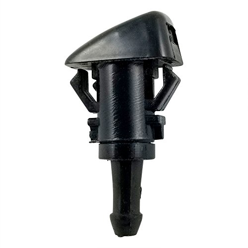 Mean Mug Auto 3818-232314A (Two) Front Windshield Washer Nozzles - Compatible with Chrysler, Dodge, Ram - Replaces OEM #: 4805742AB
