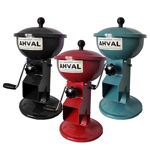 Foto von ahval Haselnuss-Walnuss-Mandel-Knackmaschine, Nussknacker, Nussknacker, Walnussknacker für alle Nüsse, Nüsse mit Harter Schale, langlebiges Metalldesign, leichtes Produkt,schnelles Knacken(Rot), A145