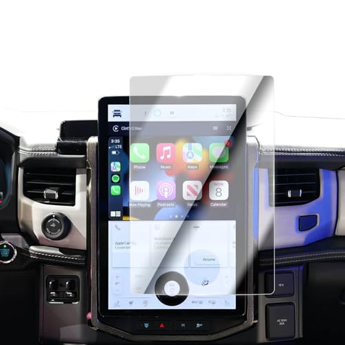 APKPKPKU HD Anti-Fingerprint Screen Protector for 2026 F-150 Lightning 15.5