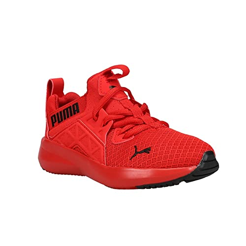 PUMA Puma SOFTRIDE Enzo NXT Running Shoe, High Risk Red Black, 3.5 US Unisex Little Kid