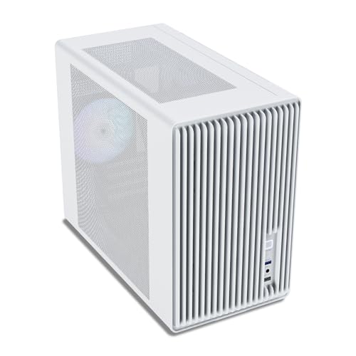 Vetroo M06 White Micro-ATX/Mini-ITX Mid Tower Gaming PC Case by Vetroo - Used condition - US$46.07