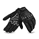 IRON JIA’S Motorradhandschuhe Herren Sommer Touchscreen weich atmungsaktiv und bequem geeignet für Motorradfahren Bergsteigen Wandern und andere Outdoor-Sportarten Schwarz-M