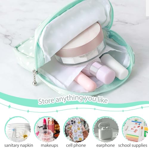 Image of 3 PCS Sanitary Pad Storage Bag Portable Period Bag for Pads /Sanitary Napkins /Tampons, Sanitary Napkin Storage Bags First Period Gifts for Daily Hygiene Bags Travel Containers