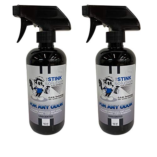 Unscented Odor Eliminating Spray with OAM. Eliminates All Odors Without Using Any Fragrance. Completely Safe and Incredibly Effective. 2 16 oz Bottles