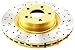 DBA DBA42308XS 4000 XS Cross-Drilled and Slotted Front Vented Disc Brake Rotor