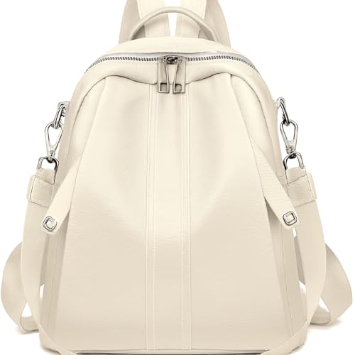Image of Stylish Casual Medium Office Women Backpack, Travel Daily Use College Bag for Girl's, Note-Book Tuition Nurse Lightweight Backpack