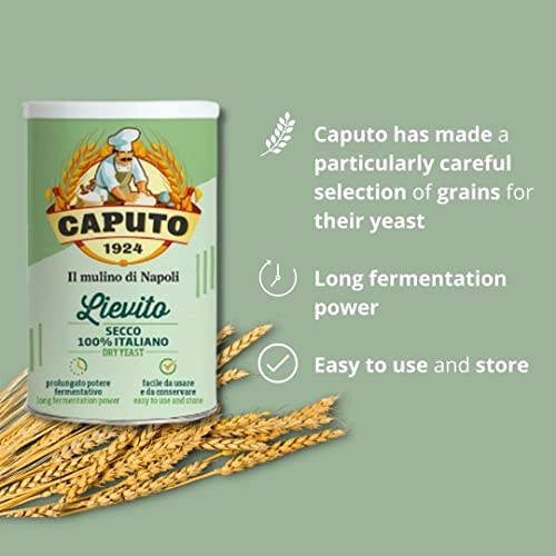 CAPUTO - Lievito Secco, Trockenhefe, Pulver, Schachtel