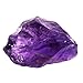 Erliway Deep Amethyst Raw Crystals, Large 2''-3'' Healing Crystals Natural Rough Stones Crystal for Tumbling, Cabbing, Fountain Rocks, Decoration, Polishing, Wire Wrapping, Wicca & Reiki
