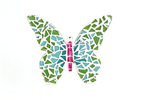 Milltown Merchants 3/4 Inch (20Mm) Foil Mosaic Tile, 1 Pound (16 Oz. Bag) (1 Pound, Pink) #TOP4