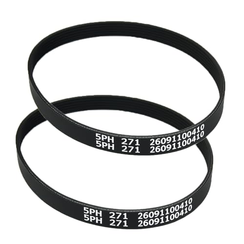 2 cinghie ad alte prestazioni 2609100410 per pialla compatibili con Bosch PHO 3100 / GHO 26-82D / GHO 15-82 / GHO 6500