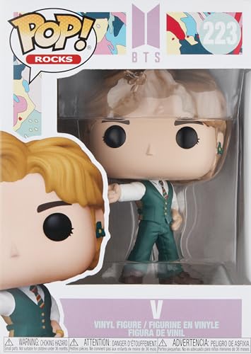 Funko Pop! Rocks: BTS – Dynamite – V – Figurine en Vinyle à Collectionner – Idée de Cadeau – Produits Officiels – Jouets pour Les Enfants et Adultes – Music Fans - Les Beatles, Paul McCartney, John Lennon, RIngo Starr, George Harrison Funko Pop! Rocks: BTS - Dynamite - V - Figurine en Vinyle à Collectionner - Idée de Cadeau - Produits Officiels - Jouets pour Les Enfants et Adultes - Music Fans – Image 5
