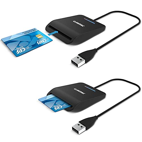 Leitor E Gravador De Cartões Smart Card Usb 2.0 Comtac 9202