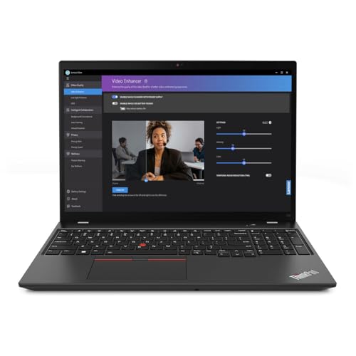 Image of Lenovo ThinkPad T16 Gen 2 21HH001FUS 16 inch Notebook - WUXGA - 1920 x 1200 - Intel Core i5 13th Gen i5-1335U Deca-core (10 Core) - 16 GB Total RAM - 16 GB On-Board Memory - 256 GB SSD - Thunder Black