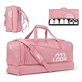 LODA Team (68L) - Sporttasche mit Schuhfach, Nassfach, Rucksackfunktion & Wertsachenfach - Perfekte Fußball-, Handball-, Trainings-, oder Fitnesstasche - Tasche für Sport, Reisen & Freizeit