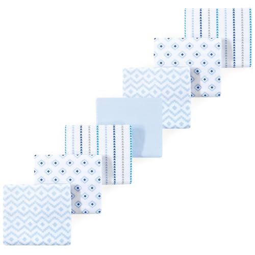 Image of Luvable Friends Little Treasure Flannel Receiving Blankets 7pk