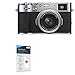 BoxWave Screen Protector Compatible With Fujifilm X100V - ClearTouch Crystal (2-Pack), HD Film Skin - Shields From Scratches